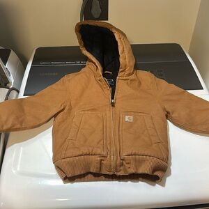 Carhartt BOYS' HOODED INSULATED ACTIVE JACKET 3T